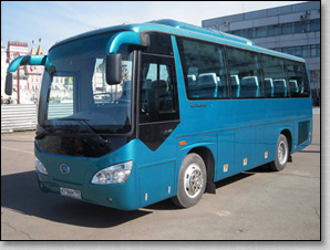 транспортное обслуживание похорон, автобус ShenLong на похоронах